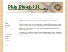 Tablet Screenshot of district11basketball.com